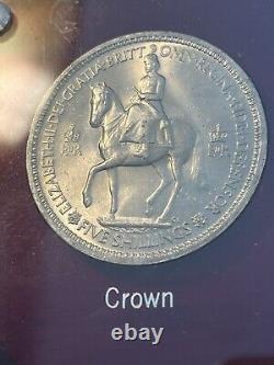 1953 Great Britain Elizabeth II Coronation 10 coin Rare Set
