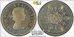 1958 GREAT BRITAIN TWO SHILLINGS Florin PCGS Pop 1 PR64 Cam Rare S-4146 Proof