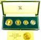 1980 Great Britain Proof 4 Coin Gold Sovereign Set Rare