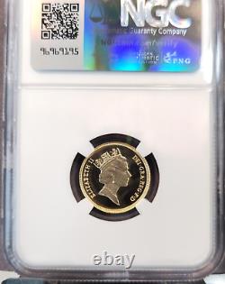 1986 Great Britain Gold 1/2 Sovereign Ngc Pf 70 Ultra Cameo Rare Perfection