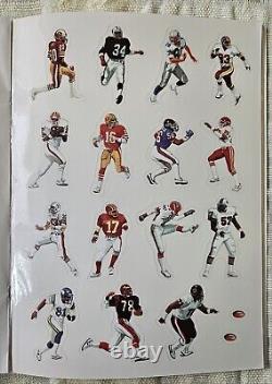 1988 Football Heros Sticker Book complete Very Rare Published Great Britain