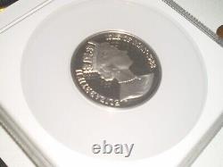 1988 Isle Of Man Uk Great Britain 5 Noble 5 Ounces Platinum Proof Rare Coin