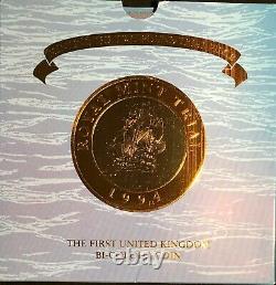 1994 Great Britain First Bi-Colour 2 Pound (4) Coin Set ==RARE== FREE SHIPPING
