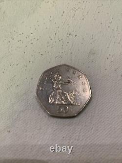 1997 UK Great Britain Fifty (50) Pence World Coin DG REG FD RARE