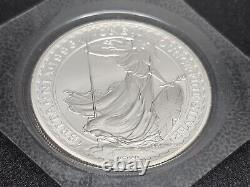 1998 Great Britain 1 oz Silver Britannia- Rare Date! Sealed In Mint Plastic