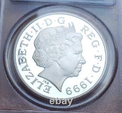 1999 GREAT BRITAIN 5 Pounds- PCGS PR69DCAM Diana Memorial Proof VERY RARE