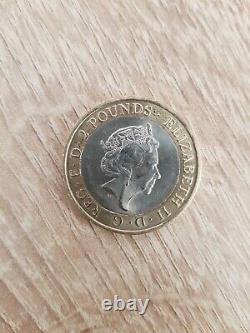 £2 Pound Coin Skull Rose 2016 William Shakespeare Tragedies Rare Error