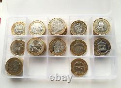 £2 Rare UK Coin Hunt Two Pounds Coins (Commonwealth, Navy, Britannia, Olympics)