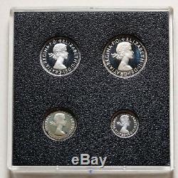 2000 UK Great Britain Maundy Set Silver Proof Penny Fourpence Rare 1,686 Mntd