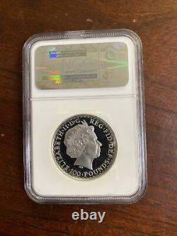 2008 Great Britain Britannia 4 Coin Platinum Proof Set NGC PF69 UCAM Very Rare