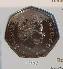 2009 Kew Gardens 50p In Sealed Royal Mint Original Hanging Pack BNUC Rare Find