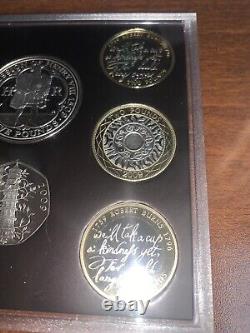 2009 PROOF UK GREAT BRITAIN ROYAL MINT Coin Set Rare KEW GARDENS 50p ERROR