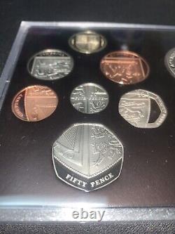 2009 PROOF UK GREAT BRITAIN ROYAL MINT Coin Set Rare KEW GARDENS 50p ERROR