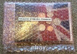 2009 Royal Mint UK Shield Coin Set With RARE Never Released 50p BUNC Sealed Pack