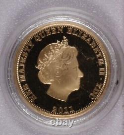 2011 Great Britain Prince William & Catherine Gold 1/2 & 1 Sovereign Set. Rare