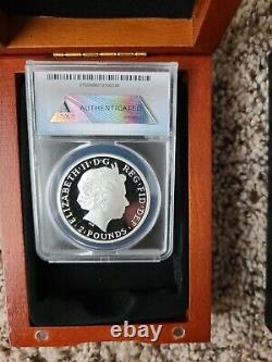 2014 Great Britain Year of the Horse PROOF 1oz Silver anacs PR70 DCAM RARE