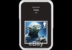 2015 + 2017 UK Official Royal Mail STAR WARS Stamp Set -Yoda. (Super Rare)