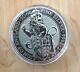 2017 Great Britain 10 Oz Silver Queen's Beast The Lion In Mint Capsule Rare Ebux