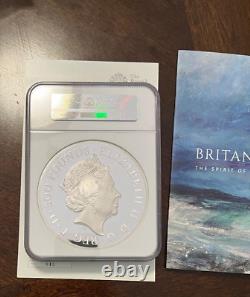 2018 Great Britain s500p Pound Britannia 1 KILO NGC PF70 Ultra Cameo RARE