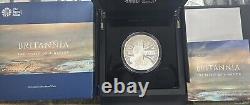 2020 Great Britain 5oz silver Britannia RARE LOW MINTAGE 305