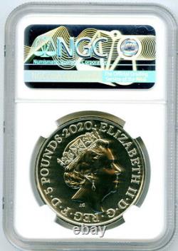 2020 Great Britain 5pnd James Bond 007 Ngc Ms69 Dpl First Releases Rare