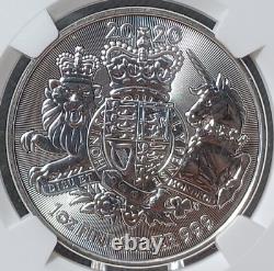 2020 Great Britain UK Silver £2 Royal Arms MS69 First Releases RARE