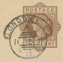 2404 LONDON. E. C. / A extremely rare Hooded Circle (not listed in CBP, A&H) RRR