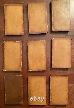 9 Volumes of Bell's Edition, Poets of Great Britain 1780s ORIGINAL Poetry RARE