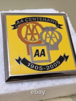 AA Centenary 1905-2005 Badge (Very Rare) NEW