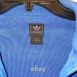 Adidas RARE Blue Great Britain Daley Thompson Olympics Track Jacket Size Medium