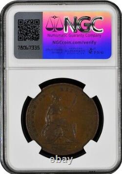 Britain Rare 1827 Copper Penny S. 3823 Tasmanain Colonial Coin NGC VF25BN #8004