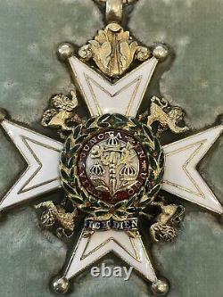 British Order of the Bath, Military, WW1, Silver Gilt, Garrard, Rare Ribbon