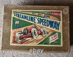 C. 1930's Marx Streamline Speedway Rare Great Britain Version- Excellent Cond
