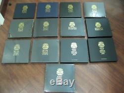 Collection 13 Special Limited Edition Yearbooks 1993-2005 Rare Sealed Pristine