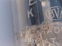 EARLY RARE PAIR 12AX7 ECC83 MULLARD -Tubes made in Great Britain BVA logo