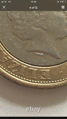 Error Coin £2 Two Pound Coin VERY RARE Double Die 2010 Letters(IRRBB)coin Hunt