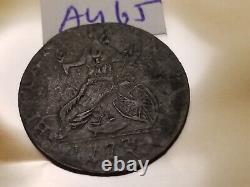 Extremely Rare 1773 Great Britain Farthing Sharp Coin