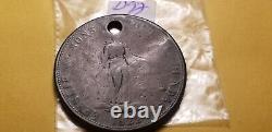 Extremely Rare Great Britain 1822 Leslie & Sons 2 Pence Token