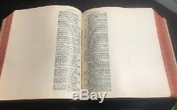 Extremely Rare Vintage Cambridge Cameo Single Column Wide Margin KJV Holy Bible