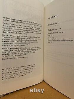 Folio Society F. Scott Fitzgerald 4 Volume Rare Set Tender Is The Night, The Gre