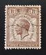 Gb 1929. Error! Rare 1829 Puc 1 1/d Purple-brown Flaw. Lightly Used Stamp