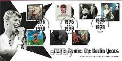 GB 2017 David Bowie'the Berlin Years' Full Set Official Fdc Very Rare
