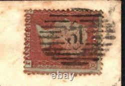 GB Cover LATE MAIL Very Rare Mark 1856 London POSTED SINCE 7 LAST NIGHT L91a