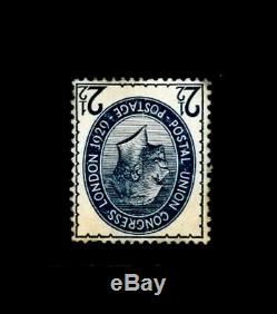 GB KGV 1929 SG437 (a) 21/2d Blue Watermark Inverted Mint Rare High Cat value