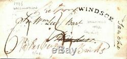 GB MEDICAL Cover 1799 VACCINE INSTITUTION London FIRST YEAR Letter RARE A27a
