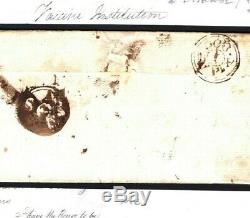 GB MEDICAL Cover 1799 VACCINE INSTITUTION London FIRST YEAR Letter RARE A27a