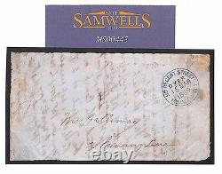 GB PRIVATE POST Dyer and Sons Regent St London Cover Faults RARE 1869 MS445