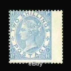 GB QV SG120b 1867 2s Milky Blue PH Fresh Mint Rare CV £24000