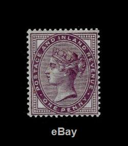 GB QV SG170 (2) 1880-81 1d Bluish Lilac 14 dots Fresh Unmounted Mint Rare