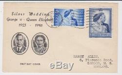 GB Stamps First Day Cover 1948 Silver Wedding Illustrated Ealing Rare Buy It Now
